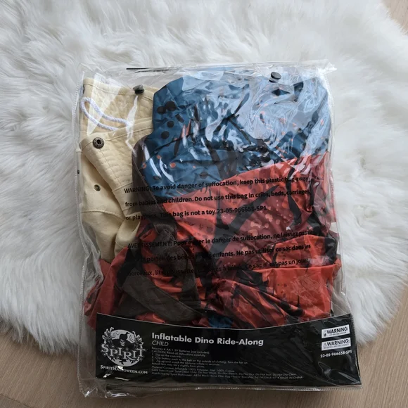 Spirit Inflatable Dino Ride-Along Costume - Picture 5 of 5